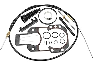 YRANZO 815471T1 865437A02 18-2604 Lower Shift Cable Kit for Mercury for Mercruiser Bravo Stern Drives Replaces 815471T1 865437A02 18-2604