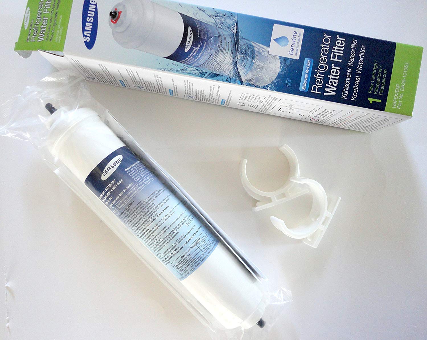 Samsung de Aqua Pure Plus genuino filtro externo Nevera Agua para ...