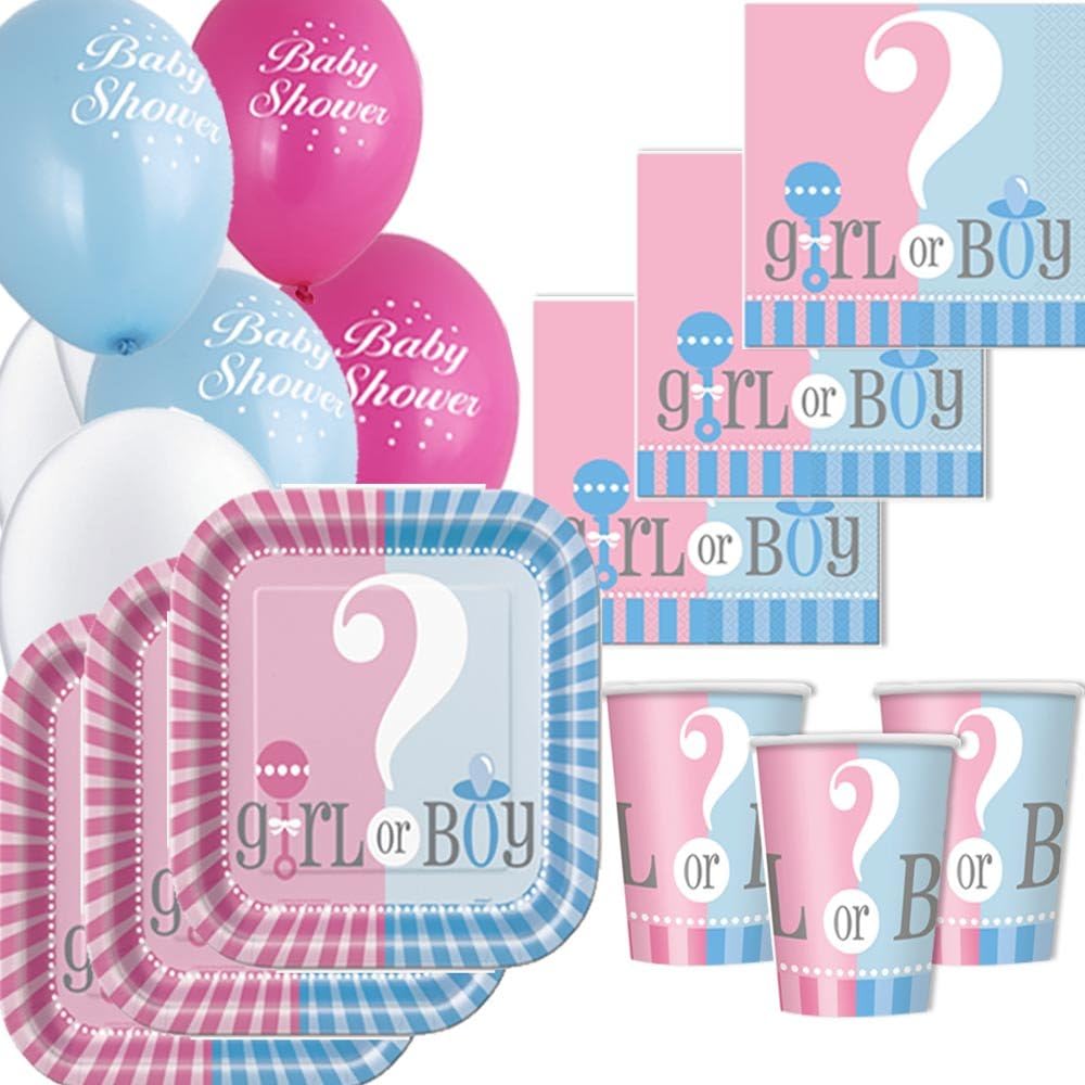 Gender Reveal Basic Party Pack