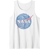 NASA Distressed Vintage Classic Logo Tank Top Small