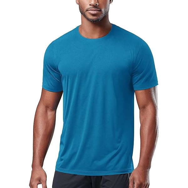 Amazon.com: Zengjo Mens Workout Shirt Quick-Dry Moisture