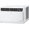 LG 14,000 BTU DUAL Inverter Smart Window Air Conditioner, 115V, Cools 700 Sq. Ft. for Bedroom, Living Room, Apartment, Quiet Operation, ENERGY STAR, works with LG ThinQ, Amazon Alexa and Hey Google