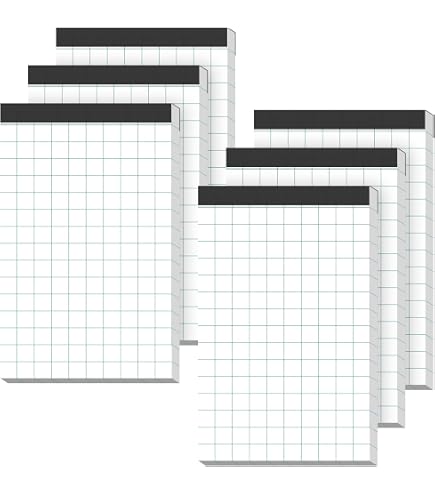 Jetec Graph Paper Graph Paper 50 Sheets Jetec 8 Pcs Double Sided Graph Paper Notepad ...