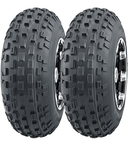 WANDA Sport ATV Tire Set (21x7-10 Front & 20x10-9 Rear) - Fits Yamaha Raptor 350/660/700