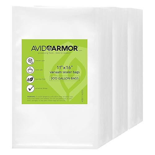 300 Gallon Vacuum Sealer Bags for Food Saver, Seal a Meal Vac