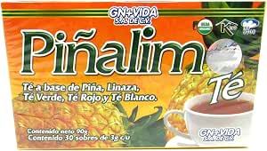 Piñalim Té 30 Sobres: Amazon.com.mx: Hogar y Cocina