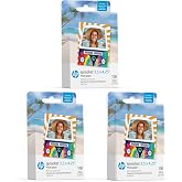 HP Sprocket 3.5 x 4.25&rdquo; Zink Sticky-Backed Photo Paper (300 Pack) Compatible with HP Sprocket 3x4 Photobooth and Photo Printer