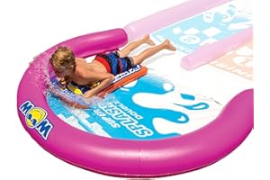 WOW Sports Splash Pool End for Double Lane Super Slide (Splash Pool Only) Inflatable Pool for Double Lane Slide
