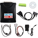 SM2 PRO J2534 V2.21.22 ECU Programmer | Read &amp; Write 67 in 1 OBD2 Diagnostic Full Tool with Bench Mode (US Standard with Cables)