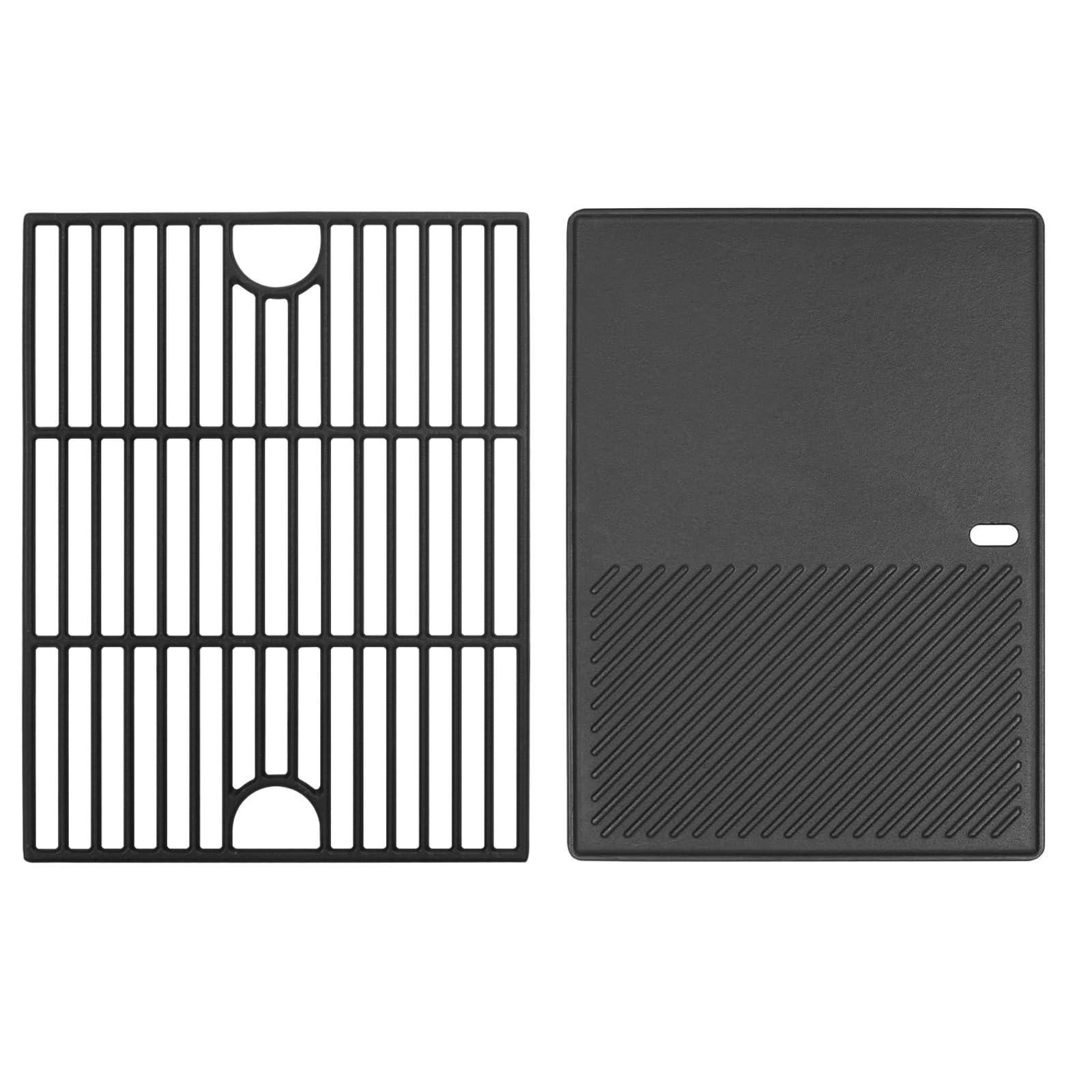 Photo 1 of ONLY GRATES IN PACKAGE NO GRIDDLE -------------------------------------------------------------------------------------------------------BBQration 17" Grill Grates and Griddle for Nexgrill Grill Parts 720-0830H 720-0783E Nexgrill Replacement Parts 5 Burne