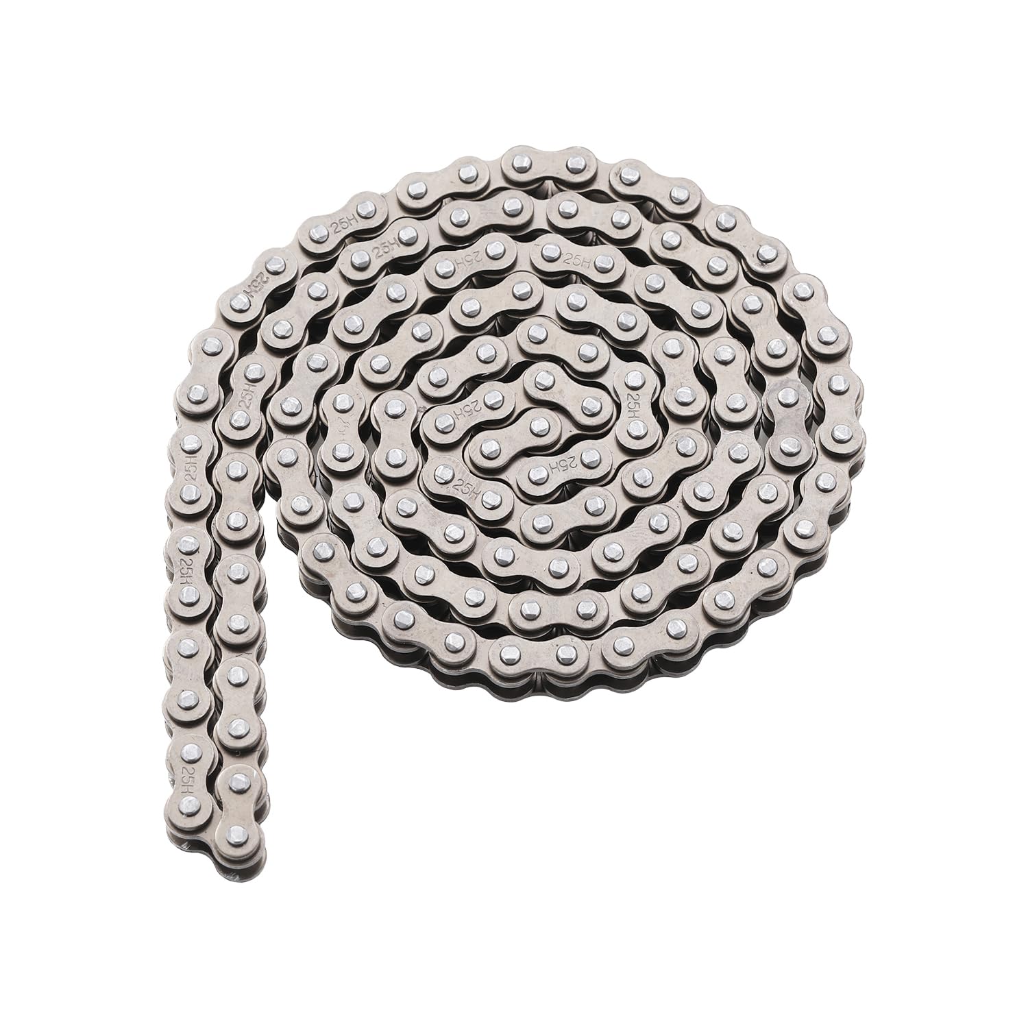 KAMIER 25H Drive Chain 126 Link for Razor MX350 MX400 ZR350 SX350 McGrath Dirt Rocket Bike Kids Electric Pocket Mod Mini Euro Bella Vapor Sweet Pea Scooter Motovox MBxXSe MotoTec MT-MB Mini Bike Parts