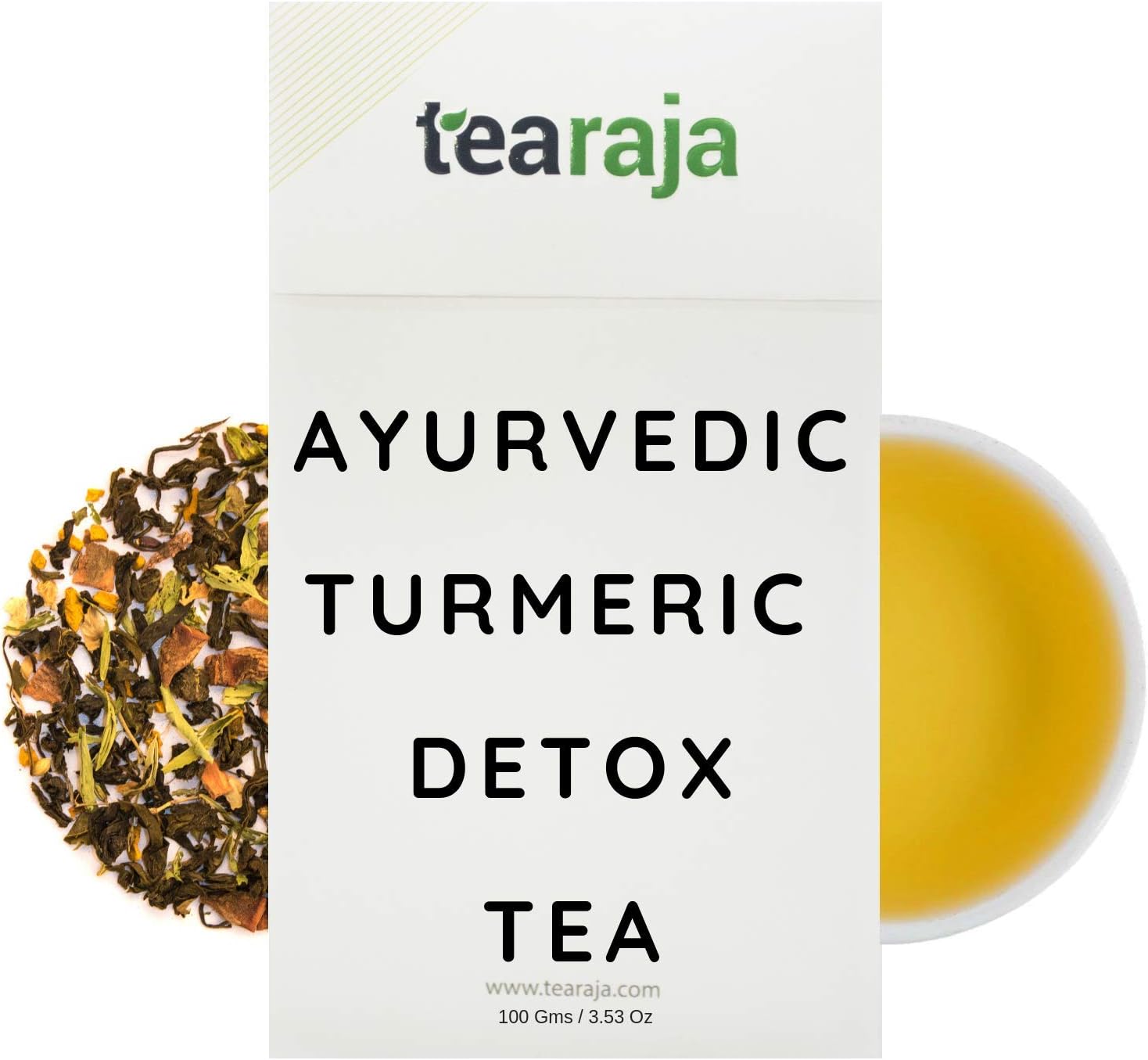 TeaRaja Ayurvedic Turmeric Detox Tea (100 gms)