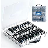 toolant Impact Magnetic Nut Driver Set, 34pcs Impact Driver Bit Set, Deep Nut Driver Set, Impact Socket Adapters, Wing Nut Dr