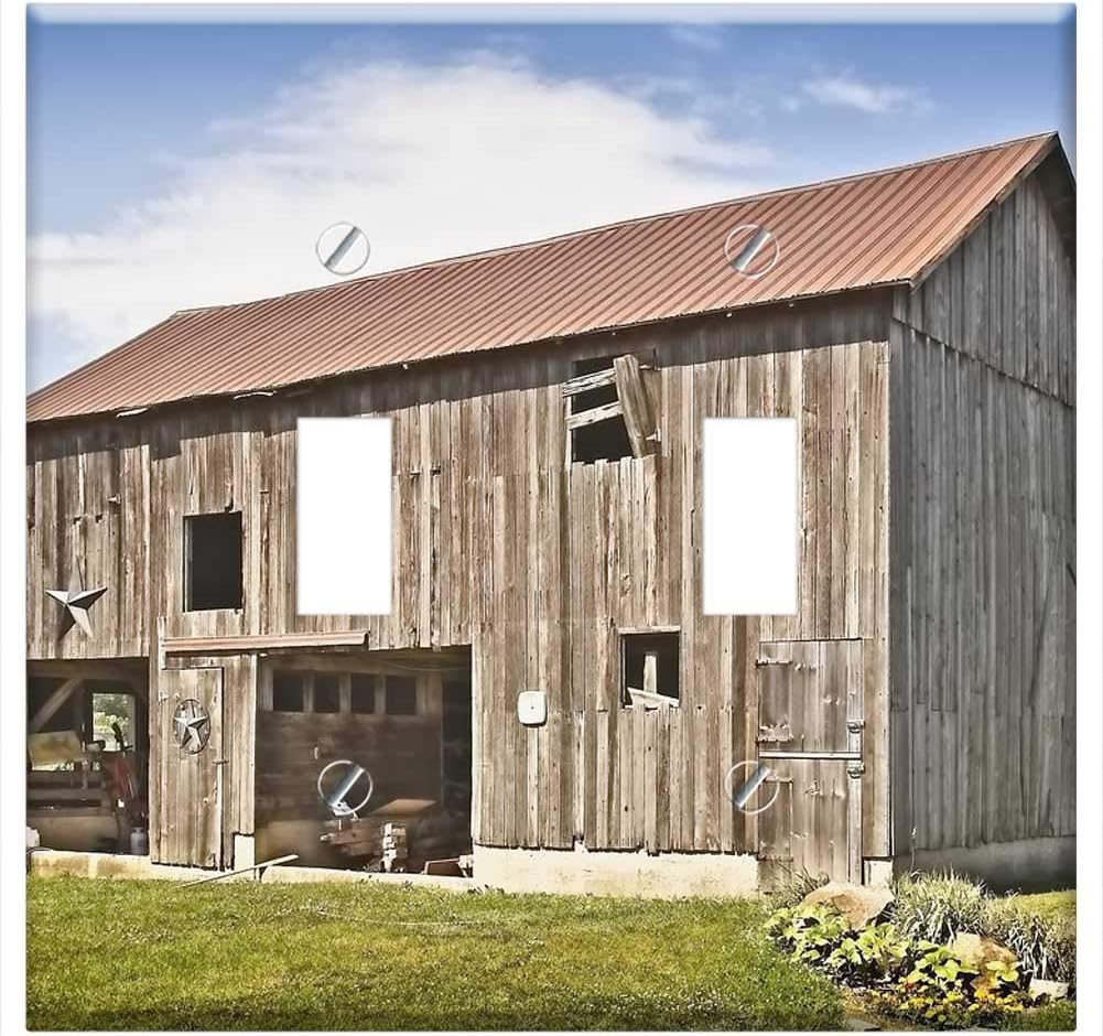 Switch Plate Double Toggle Barn Rustic Barns Ohio Digital Art