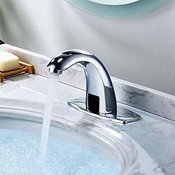 BAYDOW Automatic Bathroom Sink Faucet,Touchless