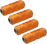 DECK INN Builders Cord 50m Orange Polypropylene 10kg Load Limit 2 Pack view 4