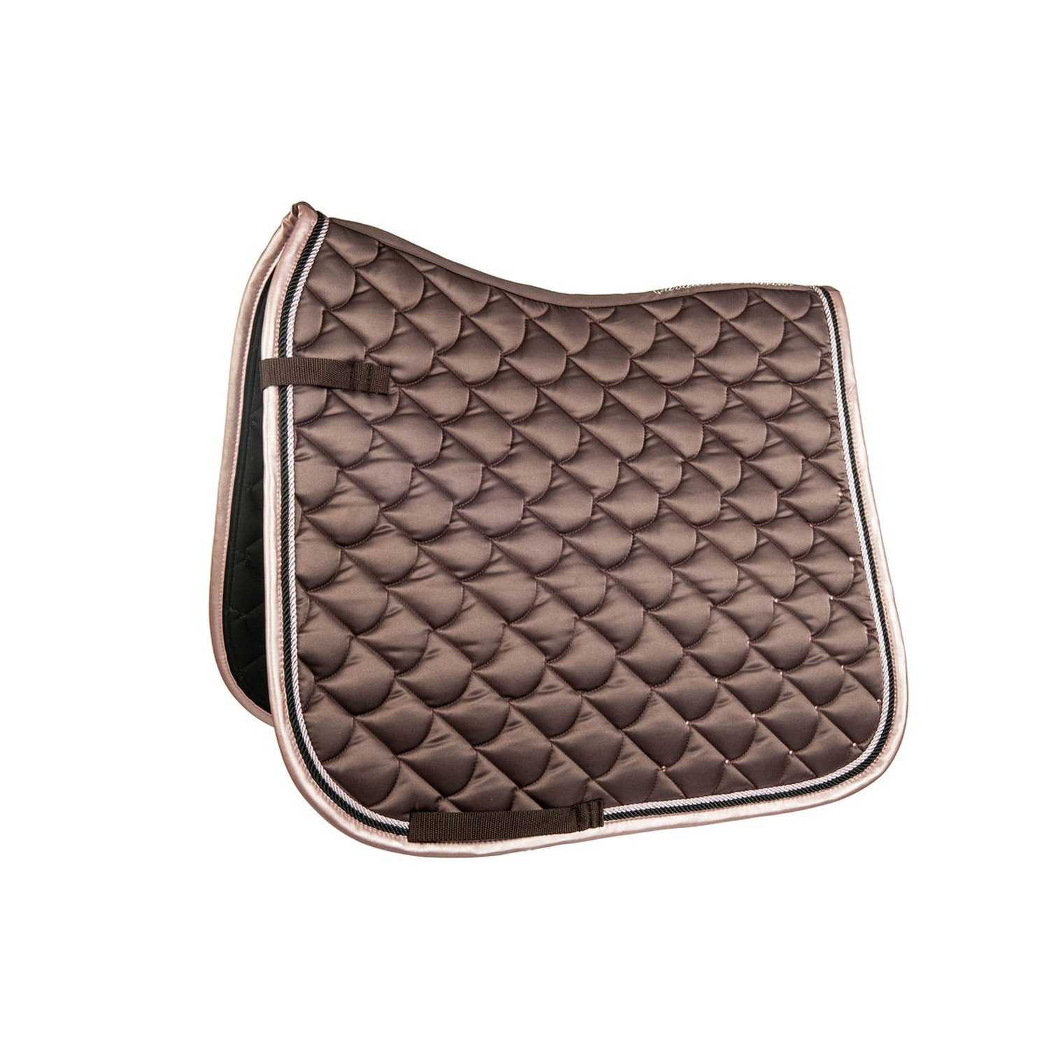 HKM 4000 4057052043956 Saddle Cloth - Copper Kiss - 4000, Mocha dressage