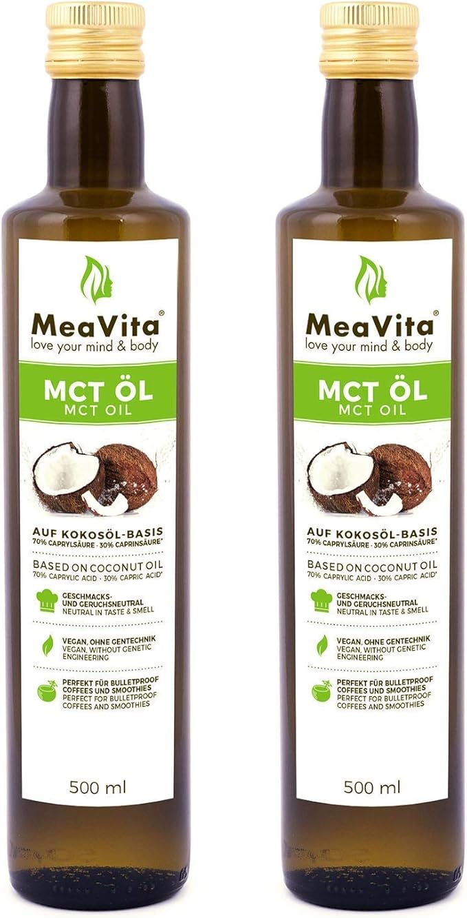 MeaVita MCT Oil Premium Quality (2 x 500 ml) 60586 Amazon.co.uk Grocery