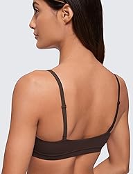 CRZ YOGA Softhold Women's Double Lined Bralettes