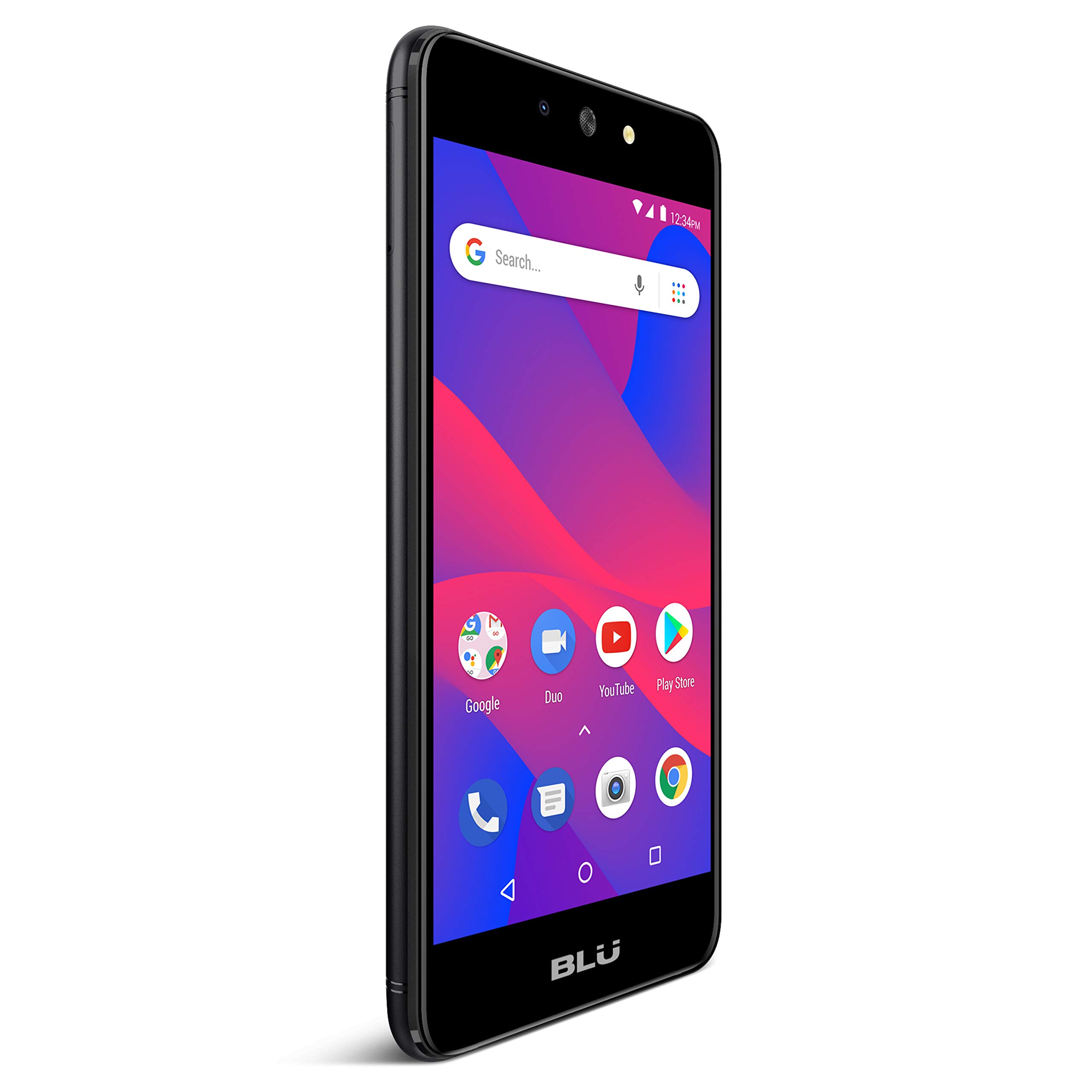 BLU Advance 5.2 HD GSM Unlocked Smartphone with Android Oreo Black