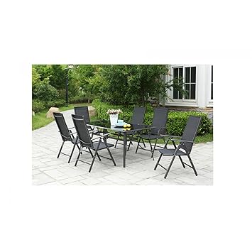 Mon Usine Discount 6523 Salon De Jardin Gris