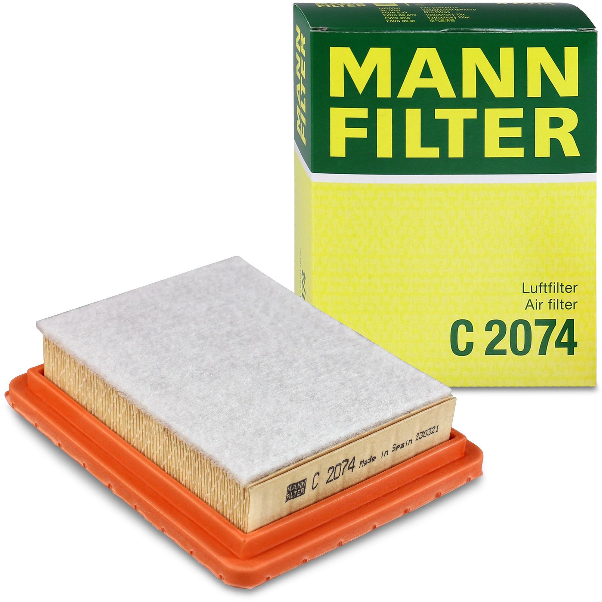MANN-FILTER C 2074 Air Filter - for Cars + Transporters