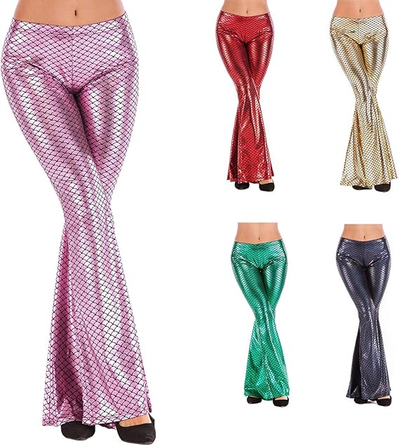 mermaid flare leggings