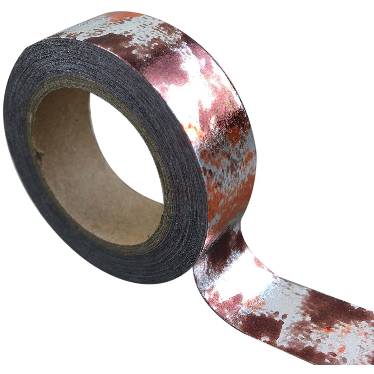 Love My Tapes Foil Washi Tape 15 mm x 10 m Gold/Silver Mosaic, Paper, Multicoloured, 3-Piece