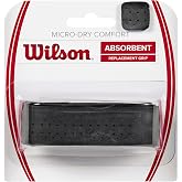 WILSON Micro-Dry Comfort Replacement Grip, Black