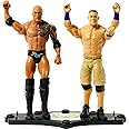 Mattel The Rock vs John Cena Championship Showdown 2-Pack 6-inch Action Figures Monday Night RAW Battle Pack for Ages 6 Years Old & Up