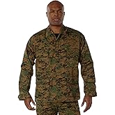 Rothco Color Camo BDU Shirt Military Shirt