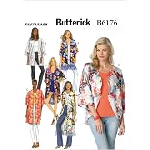 Butterick Patterns B61760Y0 Misses' Kimono Sewing Template, Y (XSM-SML-MED)