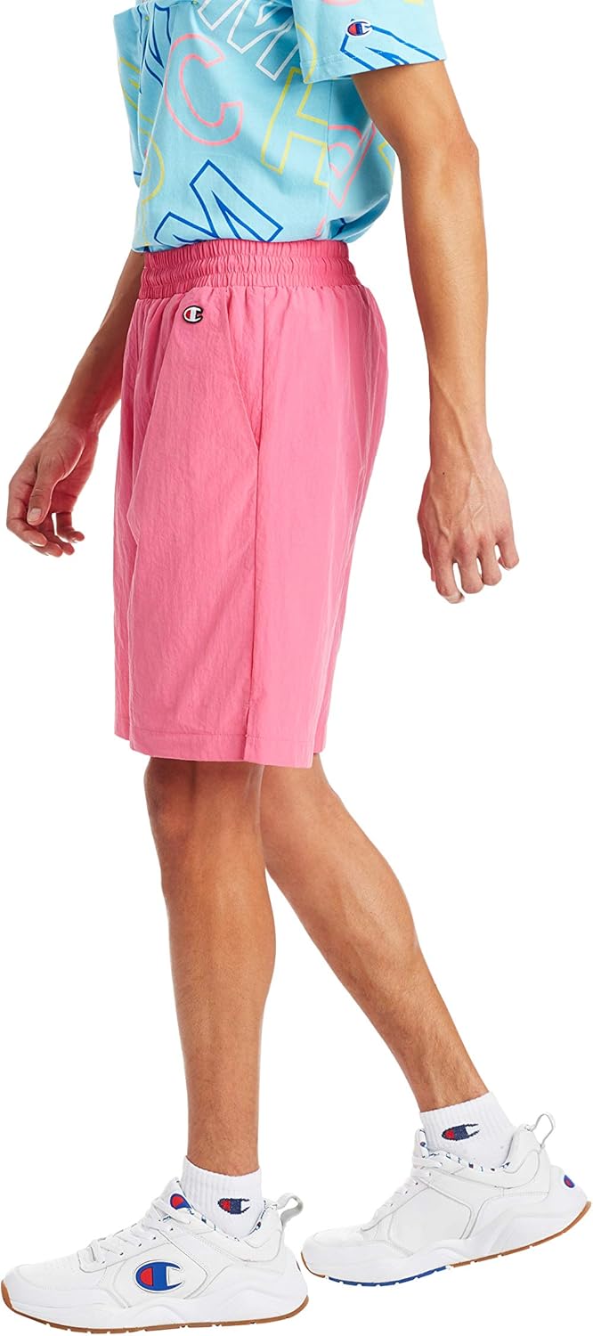 Champion LIFE Men's Crinkle Nylon Shorts: Clothing