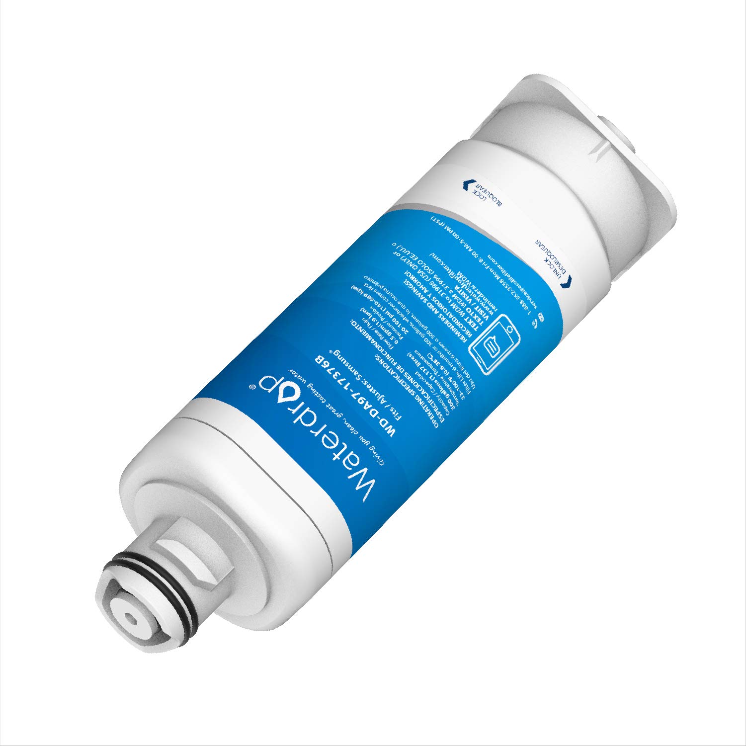 Waterdrop DA9717376B Refrigerator Water Filter, Compatible with