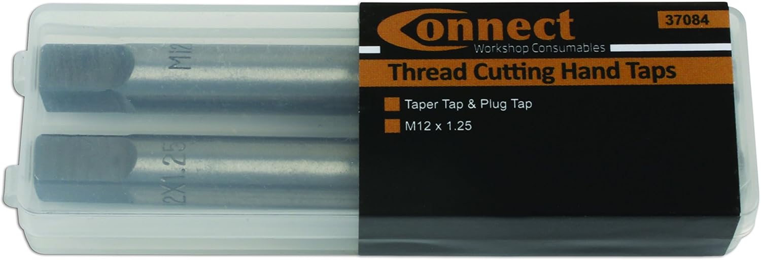 Connect 37084 Tap M12 x 1.25 Taper Tap & Plug Tap 2pc from 4554, Silver - Image 3