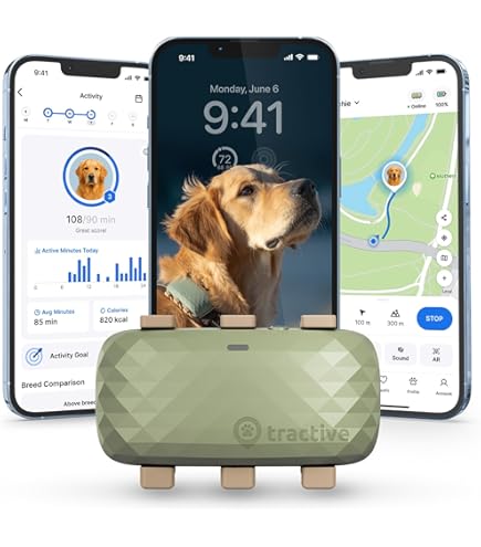 Tractive Smart Dog GPS Tracker | Live Pet Tracker with