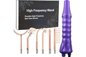 LiQiAMEi High F Rrequency Facial Wand for Face Care, Multi-Function Face Device Machine