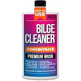 Premium Boat Bilge Cleaner, Marine Concentrate for Heavy Duty Cleaning | Removes Grease, Oil, and Fuel, Ideal Boat Soap and Marine Cleaner for Fiberglass Maintenance