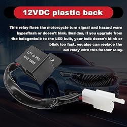 2 Pins LED Flasher Relays Fix, Turn Signal Flasher