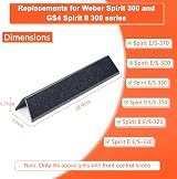 GFTIME 7636 Flavorizer Bars 38.9cm for Weber Spirit II/LX 300 Series view 2