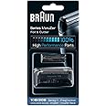 Braun Replacement Foil and Block, 1000 2000 For Free Control and Cruzer Shavers (Packaging may vary)