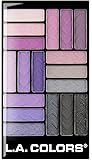 L.A. Colors 18 Color Eyeshadow Palette, Strange Love, 0.70 Ounce