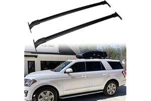 ANTS PART Roof Rack Cross Bars for 2018-2025 Ford Expedition/2018-2024 Lincoln Navigator, Aluminum Crossbar Luggage Rack for Rooftop Cargo Carrier Bag Kayak Canoe Bike Snowboard Skiboard