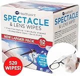 Healthpoint Optical Device Cleaner Wipes 520 Pack for Glasses Cameras Mirrors view 9
