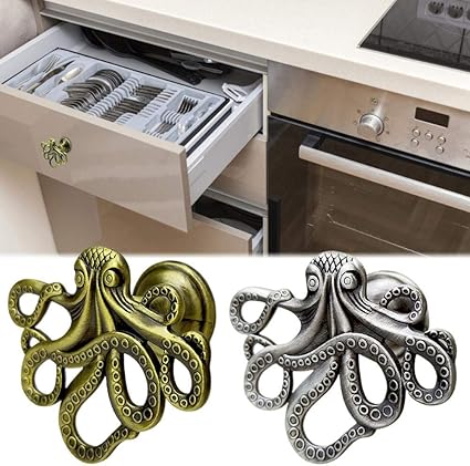 LUCYPAPASHOW 6 Piezas Retro Vintage Furniture Armario Puerta Gabinete