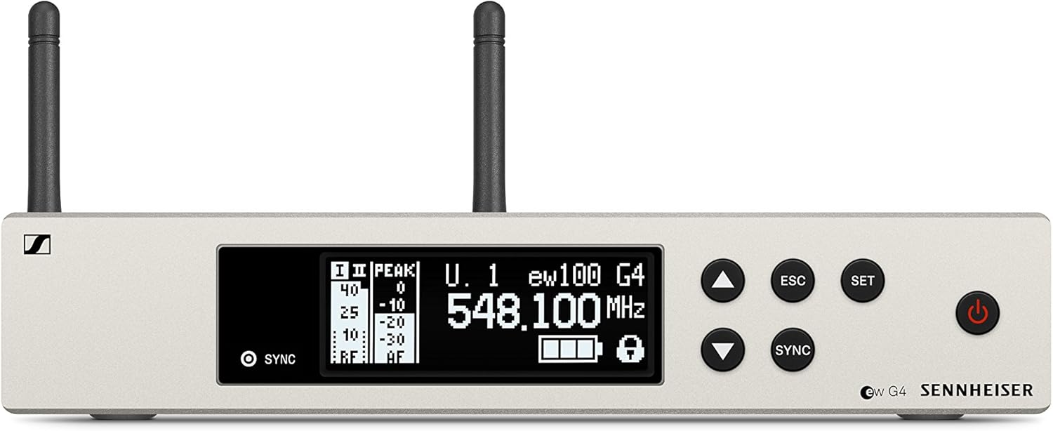 Sennheiser Pro Audio Sennheiser EW 100-CI1 Instrument Wireless System - G Band (566-608Mhz), 100 G4-CI1-G: Musical Instruments