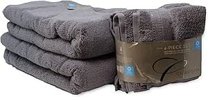 Charisma Plush Towels Bundle | Includes: 2 Luxury Bath Towels, Hand Towels &amp; Washcloths | Quality, Ultra Soft Towel Set | 6 Pieces 