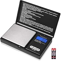 Fuzion Digital Pocket Scale, 200g/0.01g Mini Scale Gram and Ounce, Portable Travel Food Scale, Jewelry Scale with Back…