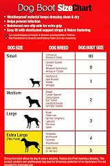 Mikki Dog Puppy Hygiene Protective Boot Size 5 Non Slip For Injured Paws view 4