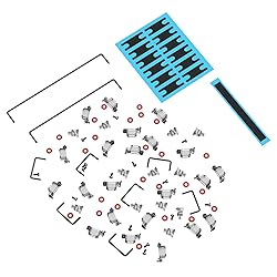 DUROCK Stabilizer V3, Screw in Stabilizers with 2u